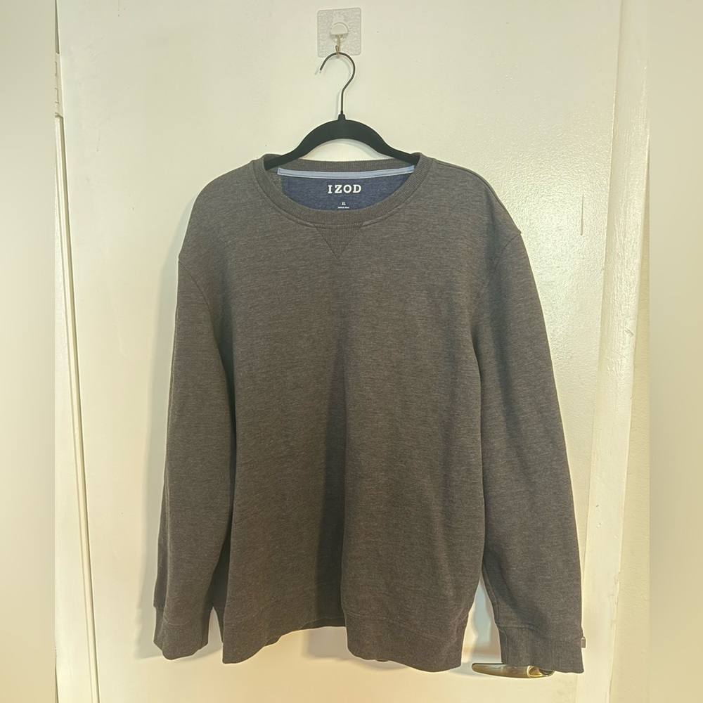 Izod Charcoal Crewneck Sweatshirt